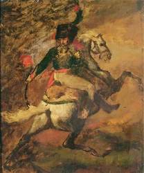 Le chasseur à cheval chargeant